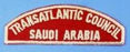 Transatlantic Council/Saudi Arabia Red and White Council Strip