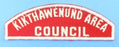 Kikthawenund Area Council Red and White Council Strip
