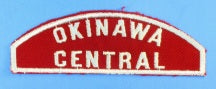Okinawa Central Red and White Council Strip