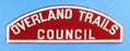 Overland Trails Council Red and White Council Strip
