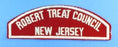 Robert Treat Council Red and White Council Strip