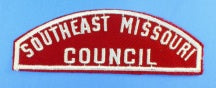 Southeast Missouri Council Red and White Council Strip