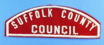 Suffolk County Council Red and White Council Strip