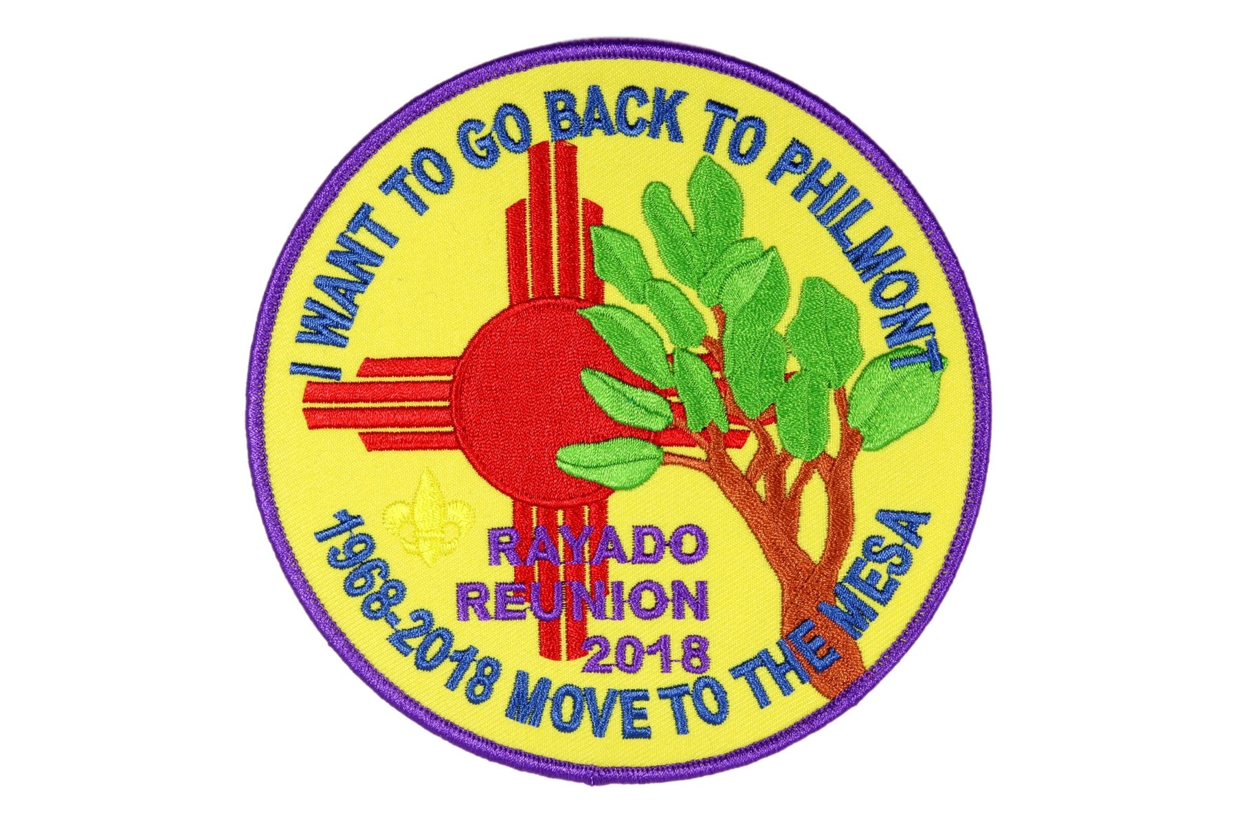 2018 Philmont Rayado Reunion Patch