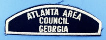 Atlanta Area Council/Georgia Blue and White Council Strip