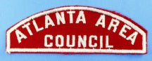 Atlanta Area Council Red and White Council Strip