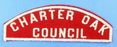 Charter Oak Council Red and White Council Strip