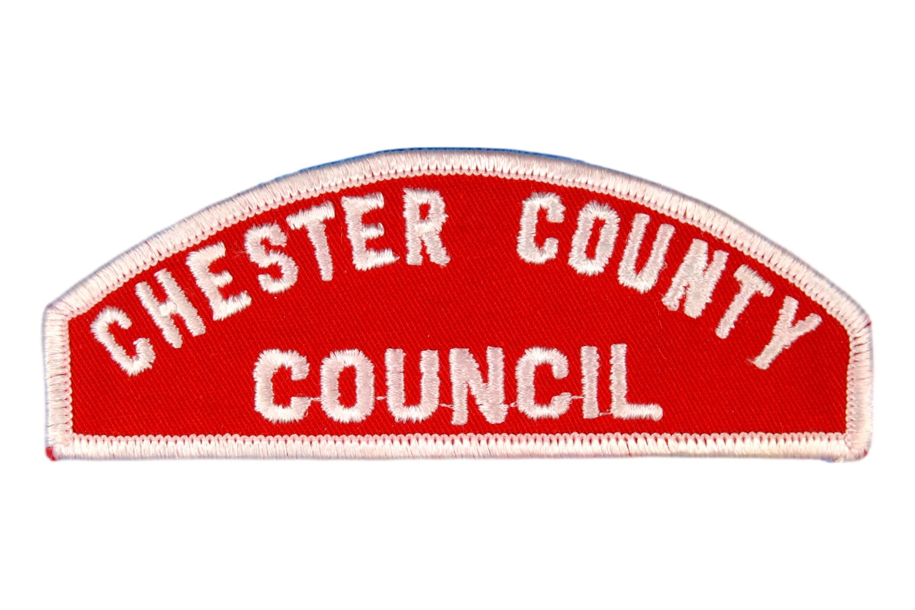 Chester County Red and White Council Strip