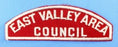 East Valley Area Council Red and White Council Strip