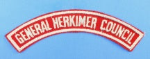 General Herkimer Council Red and White Srip