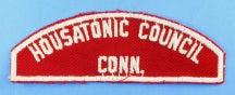 Housatonic Council Red and White Council Strip