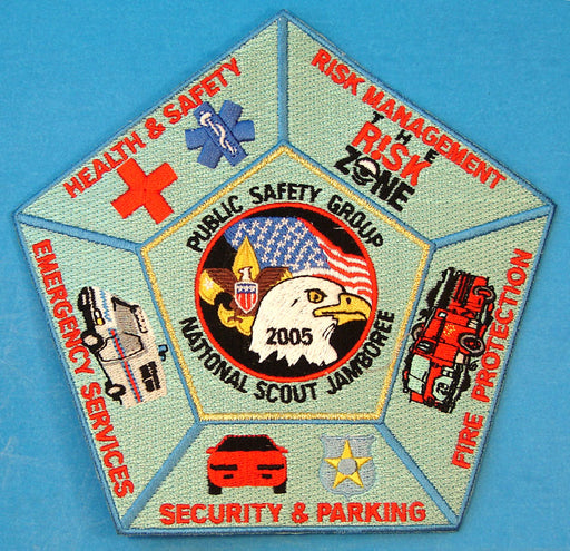 2005 NJ Jacket Patch Public Safety Group
