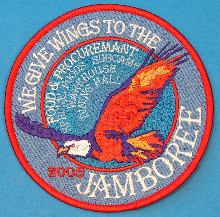 2005 NJ Food and Procurement Group Patch Red Border