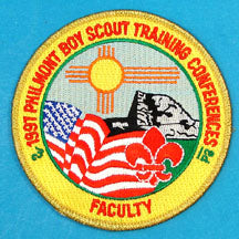 1997 Philmont Training Center Faculty Patch