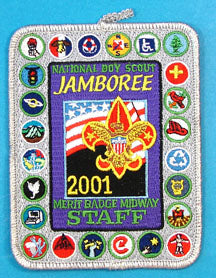 2001 NJ Merit Badge Midway Patch Staff