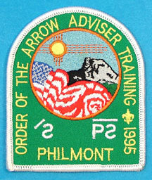 1995 Philmont Training Center Order of the Arrow Adviser Training Patch