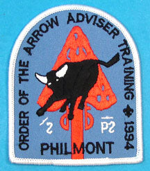 1994 Philmont Training Center Order of the Arrow Adviser Training Patch