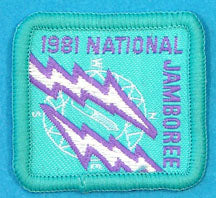 1981 NJ Participation Patch Blue