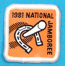 1981 NJ Participation Patch Orange