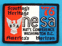 1976 NESA National Conference Patch
