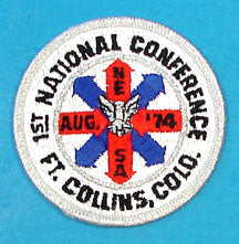 1974 NESA National Conference Patch