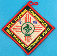 2003 Philmont Vietnamese Scout Patch