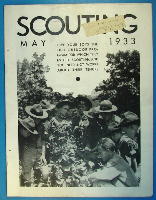 Scouting Magazine 1933 May