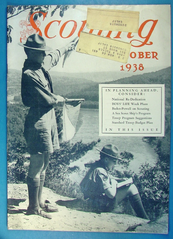 Scouting Magazine 1938 October