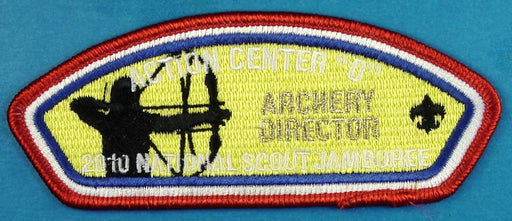 2010 NJ Action Center "D" Archery Director Patch