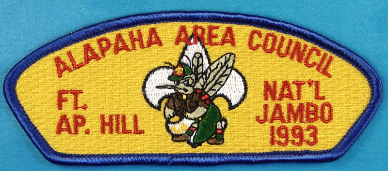 Alapaha Area JSP 1993 NJ Blue Border