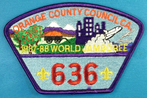 Orange County JSP 1987-88 WJ Troop 636