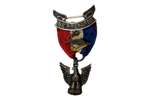 Eagle Rank Medal 1933 - 1954 Robbins 3 with Bronze and Gold Palm