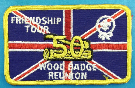 Woodbadge 50th Friendship Tour Patch