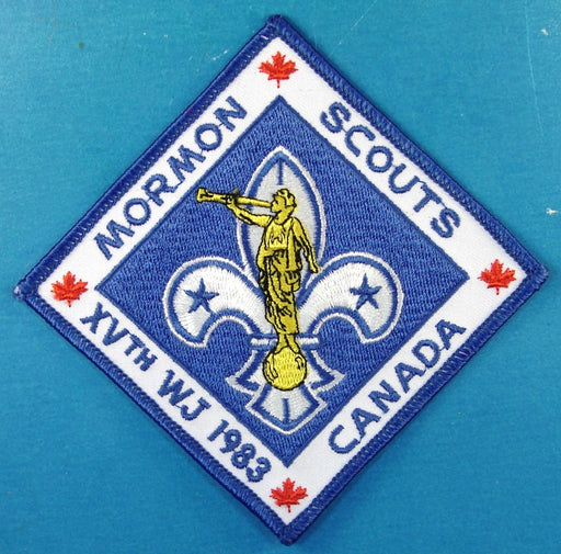 1983 WJ Patch Mormon Scouts