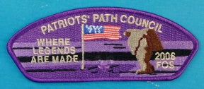 Patriots' Path CSP SA-19