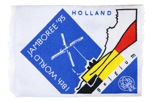 1995 WJ Patch Belgium Contingent