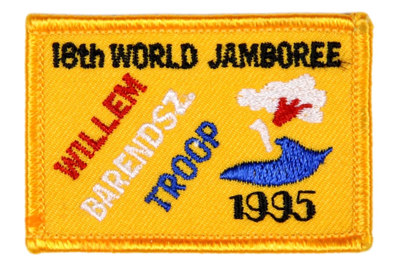 1995 WJ Patch Willem Barendsz Troop
