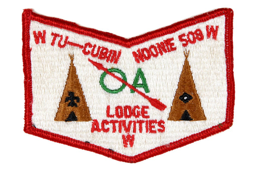 Lodge 508 Tu-Cubin-Noonie Chevron Lodge Activities Type 1