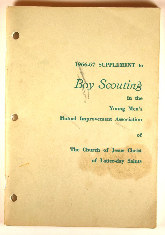 1966-67 Suppplement to Boy Scouting LDS