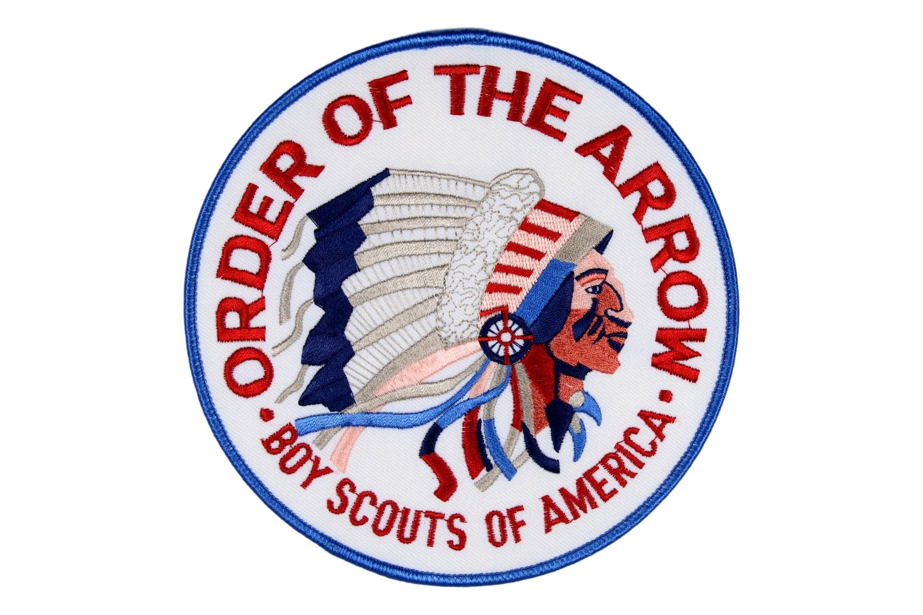 Order of the Arrow Jacket Patch Type 1 Real Dark Face