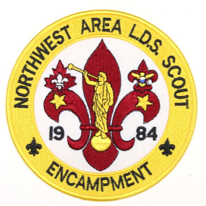 1984 Northwest Area LDS Encampment Jacket Patch
