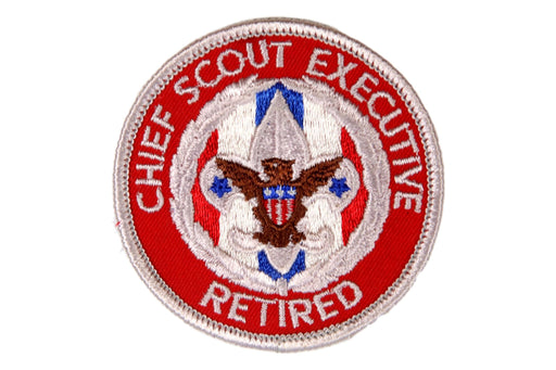 Chief Scout Executive Retired Patch