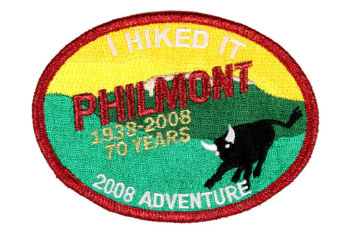 2008 Philmont Adventure Patch