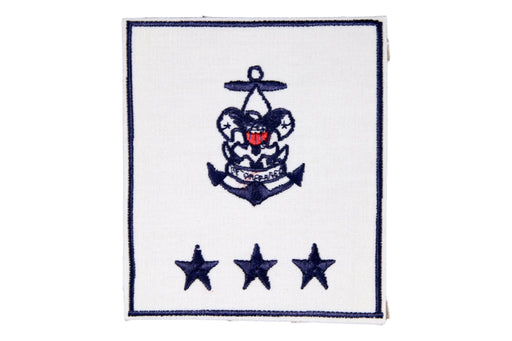 Sea Scout Regional Professional Staff on White Plastic Back