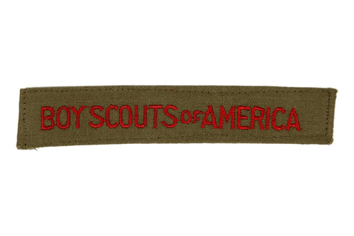 Boy Scouts of America Shirt Strip on Dacron