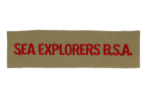 Sea Explorers B.S.A. Shirt Strip on Tan