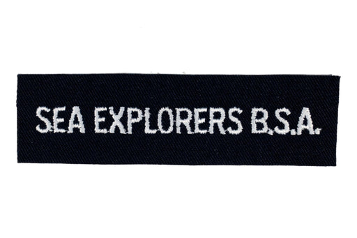 Sea Explorers B.S.A. Shirt Strip on Blue Twill