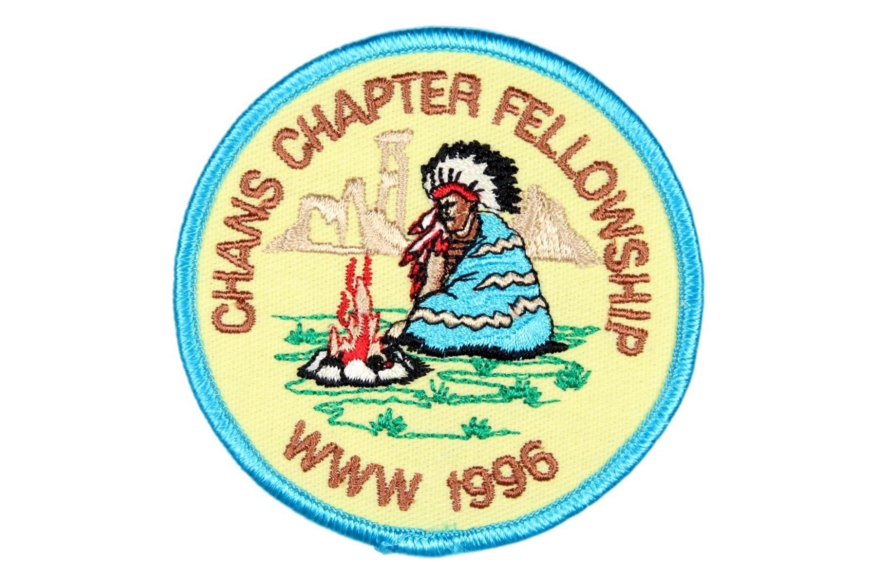Lodge 520 El-Ku-Ta 1996 Chans Chapter Fellowship Patch