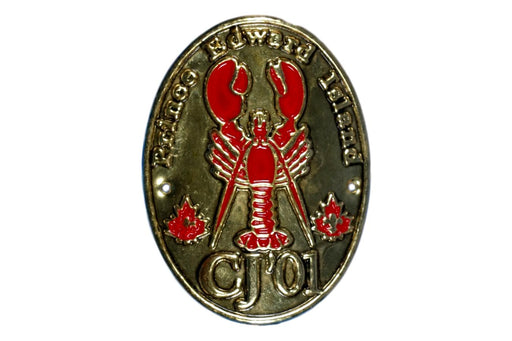 2001 Canadian Jamboree Hiking Stick Medallion
