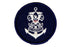 Sea Scout Universal Patch on Blue Rolled Edge